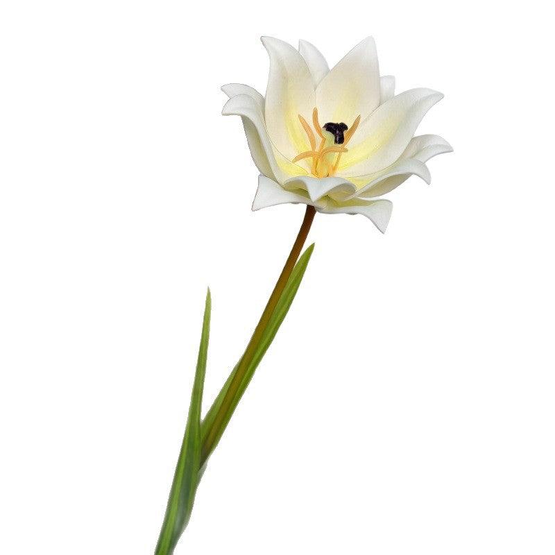 Fleur artificielle de colombine, tige unique de 70 cm, décoration élégante pour mariage et intérieur