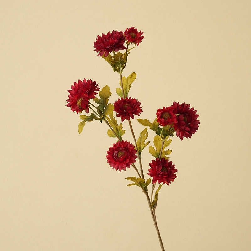 Bouquet de marguerites artificielles en soie, 54 cm, 8 fleurs, décoration intérieure, ambiance élégante et sans entretien