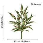 Plante artificielle Sansevieria, décoration intérieure élégante, 63 cm, style moderne nordique