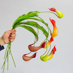 Plante Artificielle Suspendue, Nepenthes, 77 cm, Matériau Plastique, Décoration Intérieure