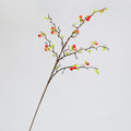 Branche artificielle de baies décoratives, 100 cm, 17 fruits, pour mariage, intérieur, vitrine
