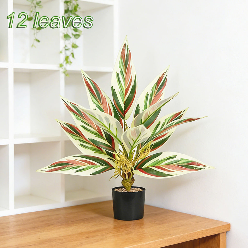 Plante Artificielle Sansevieria, 40 cm, Décoration Intérieure et Extérieure, Style Moderne Nordique