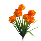 Bouquet de chrysanthèmes globulaires artificiels, 6 têtes, 45 cm, décoration intérieure élégante, mariage, hôtel, bureau