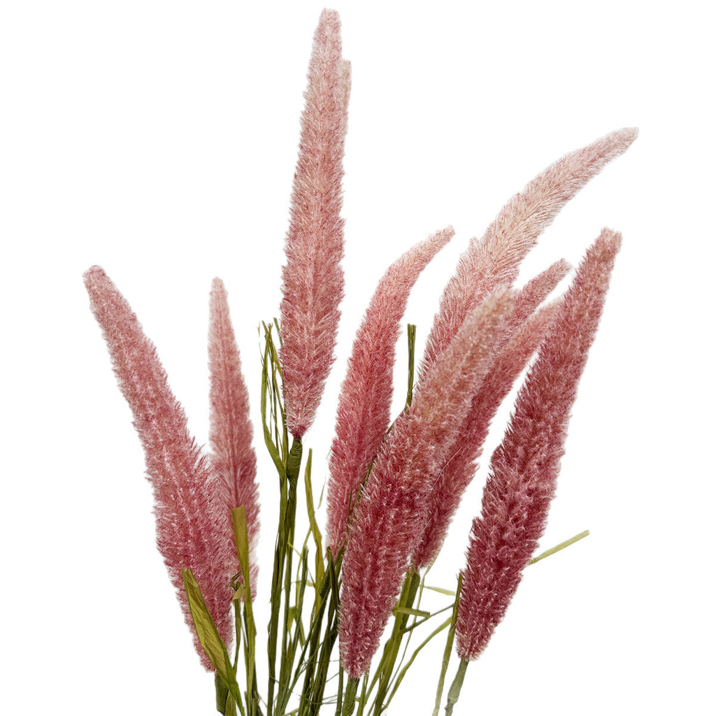 3 tiges de fleurs artificielles roseaux et queue de renard, décoration intérieure champêtre, 90 cm, style rétro français