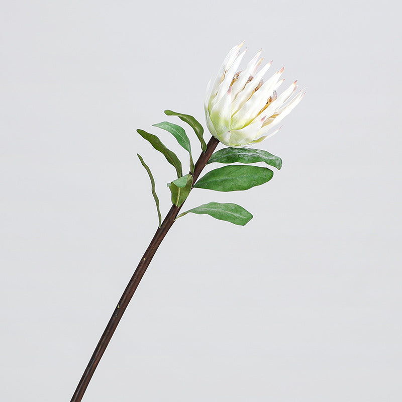 Fleur artificielle unique Protea rose glacé, longueur 56 cm, décoration intérieure, mariage, événements