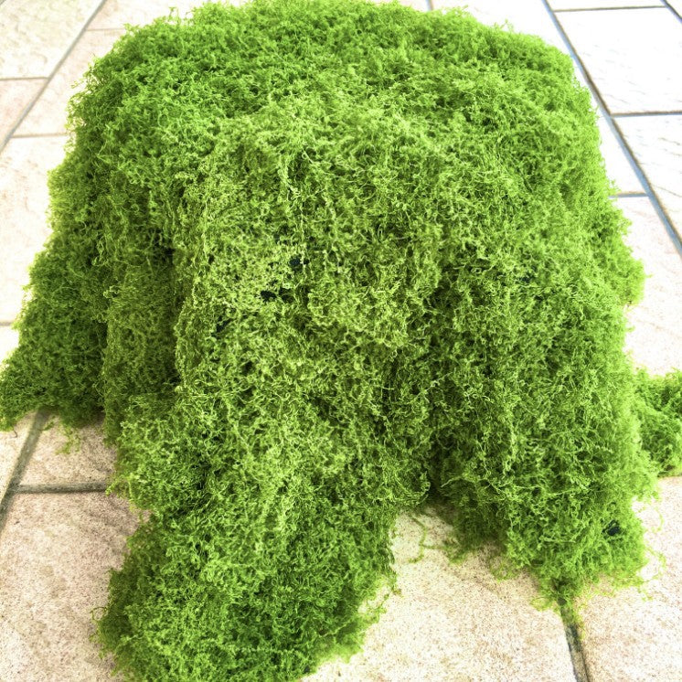 Tapis de mousse artificielle en simili velours, 100 cm x 100 cm, décoration murale ou au sol