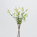 Bouquet de fleurs sauvages en polyester, 18 fleurs, 50 cm, décoration de table, mariage, maison