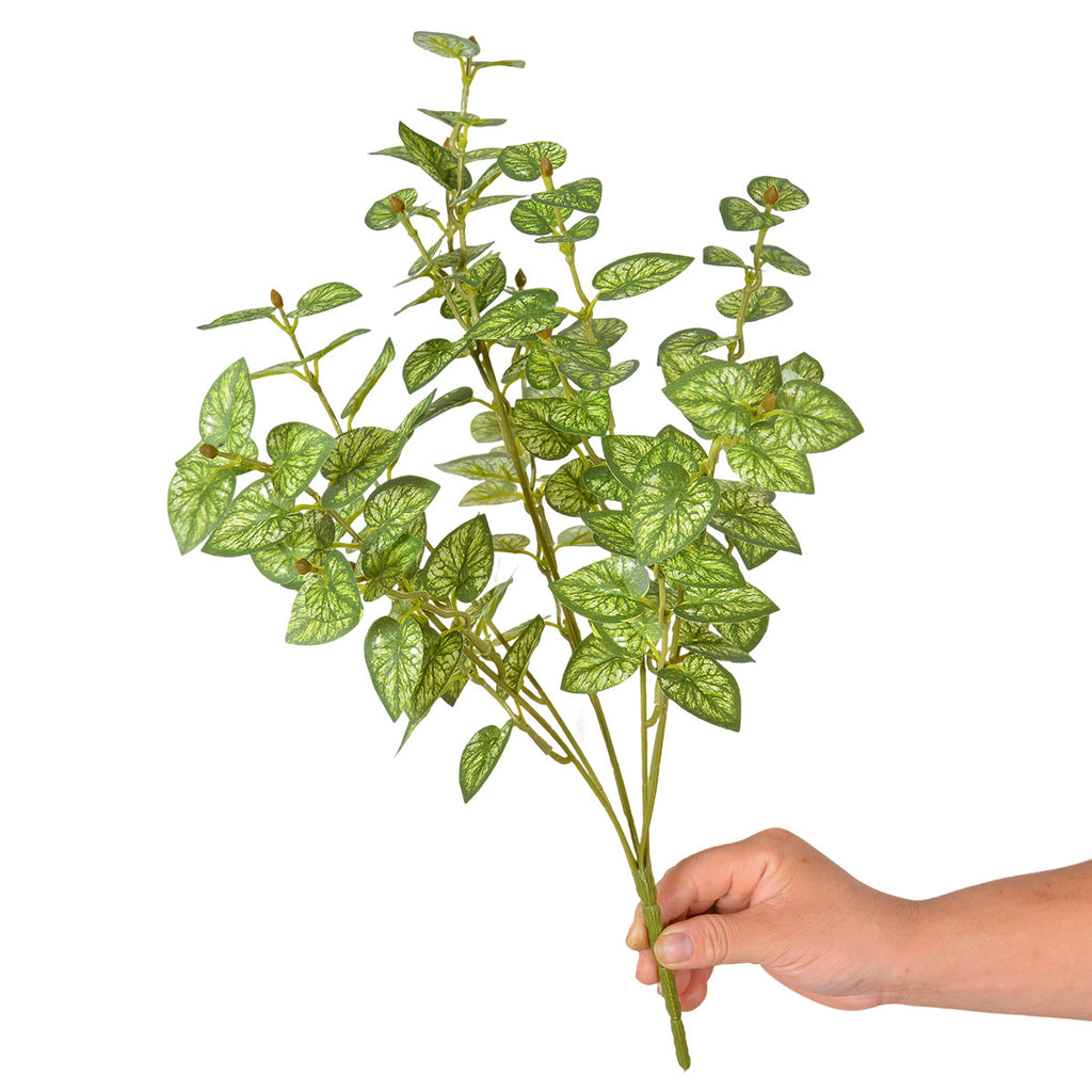 Feuilles artificielles de Caladium, 18 cm, idéales pour décoration intérieure et extérieure