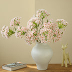 Fleur artificielle en soie polyester, tige unique avec 3 fleurs d'œillet, 72 cm, pour décoration intérieure et événements
