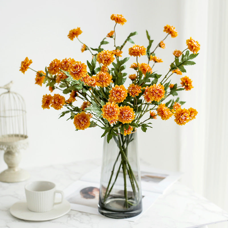 Fleurs artificielles marguerite, décoration intérieure et extérieure, 52 cm, idéal pour mariages, terrasses et espaces commerciaux
