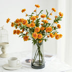 Fleurs artificielles marguerite, décoration intérieure et extérieure, 52 cm, idéal pour mariages, terrasses et espaces commerciaux