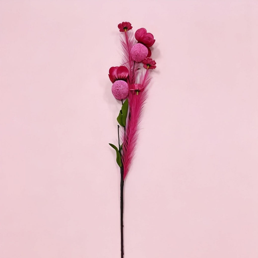 Magnolia artificiel en soie polyester, 3 fleurs, 50 cm, décoration intérieure, mariage, événement