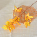 Feuille d'érable artificielle, 70 cm, décoration intérieure élégante pour Noël, mariage et boutique
