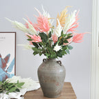 Fleur artificielle Astilbe, tige unique avec 3 fleurs, 103 cm, décoration intérieure élégante