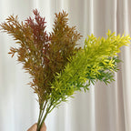 Tige unique de fausse herbe étoilée, 82 cm, plastique, décoration intérieure, mariage, commerce