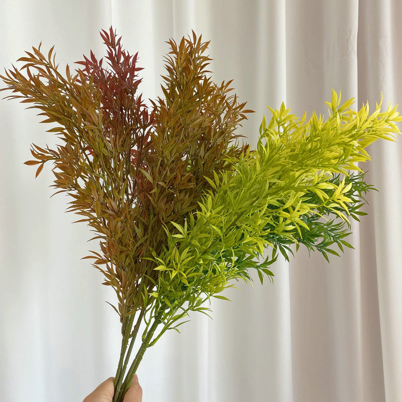 Tige unique de fausse herbe étoilée, 82 cm, plastique, décoration intérieure, mariage, commerce