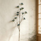 Bouquet artificiel de delphinium en soie, 12 fleurs, 49 cm, décoration élégante pour mariage, intérieur, commerce