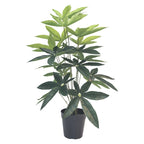 Plante Artificielle Feuille de Chance, 77 cm, Décor Moderne pour Intérieur