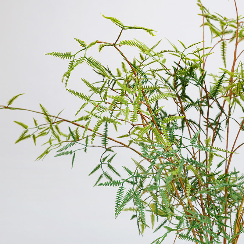 Fougère artificielle en plastique, tige unique de 120 cm, décoration intérieure, style naturel