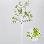Plante Artificielle Feuillage Persan, Tige Unique de 116 cm, Décoration Intérieure Élégante