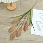 Tige artificielle Pampas 50 cm, décoration élégante pour mariage, maison, extérieur, couleur naturelle