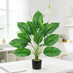 Plante Artificielle Palmier Areca et Ravenala, 53 cm, Décoration Intérieure Élégante