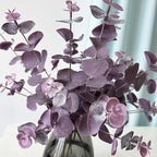 3 Branches d'Eucalyptus Artificiel, 45 cm, Décor d'Intérieur, Mariage, Élégance Naturelle