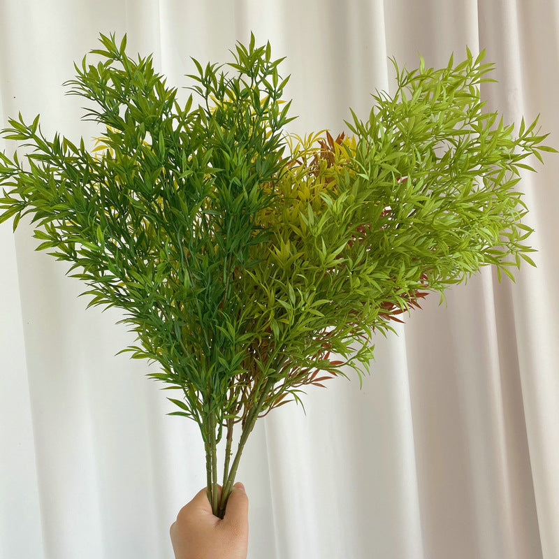 Tige unique de fausse herbe étoilée, 82 cm, plastique, décoration intérieure, mariage, commerce