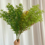 Tige unique de fausse herbe étoilée, 82 cm, plastique, décoration intérieure, mariage, commerce