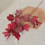 Feuille d'érable artificielle, 70 cm, décoration intérieure élégante pour Noël, mariage et boutique