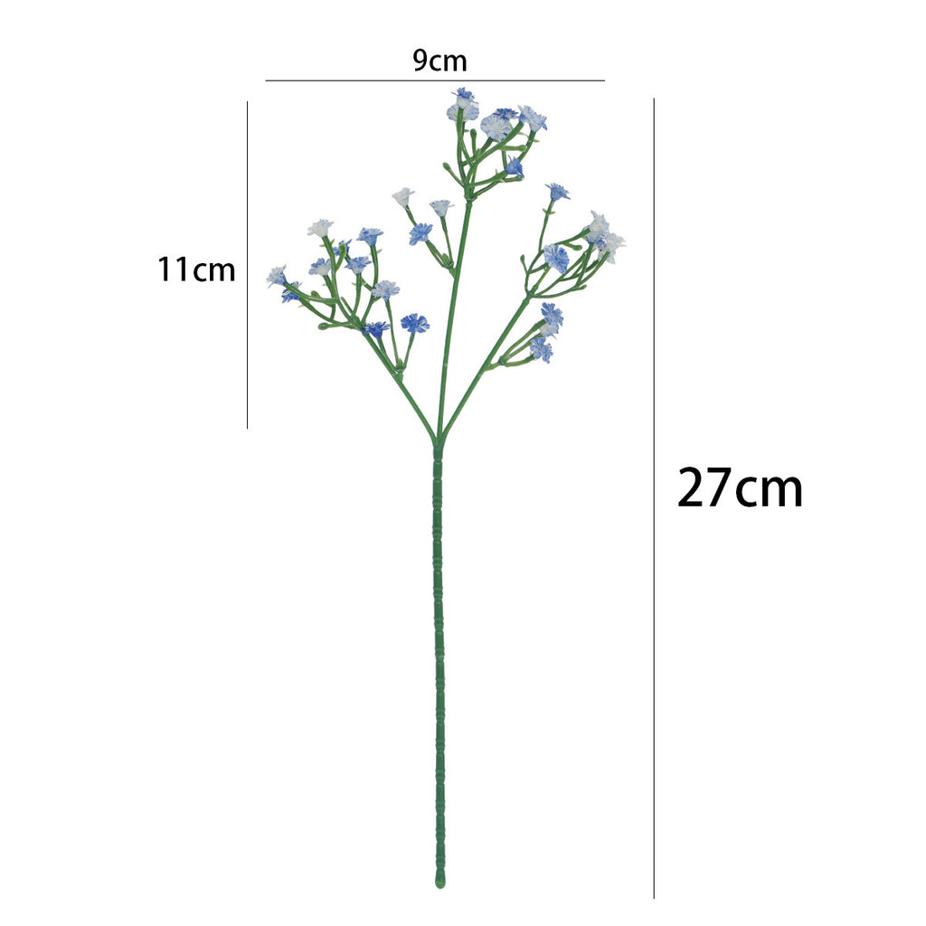 10 tiges de gypsophile artificielle, 27 cm, idéales pour mariages et décoration intérieure