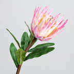 Fleur artificielle unique Protea rose glacé, longueur 56 cm, décoration intérieure, mariage, événements