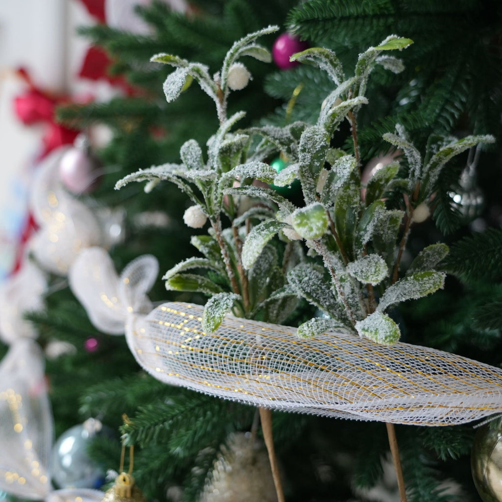 Branche d'olivier artificielle, décoration de Noël, mariage, fêtes, 34 cm, plastique, style nordique, ins