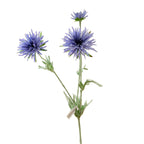 Fleur Artificielle Marguerite en Soie Polyester, Tige Unique avec 3 Fleurs, 73 cm, pour Décoration Intérieure