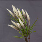 Branche de roseaux artificiels en tissu soyeux, 101 cm, décoration intérieure et extérieure, mariage, événement
