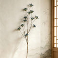 Bouquet artificiel de delphinium en soie, 12 fleurs, 49 cm, décoration élégante pour mariage, intérieur, commerce