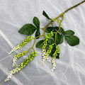 Plante Artificielle en Latex, Tige Unique avec 6 Fruits, 82 cm, Décoration Élégante pour Mariage, Maison ou Espace Commercial