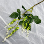 Plante Artificielle en Latex, Tige Unique avec 6 Fruits, 82 cm, Décoration Élégante pour Mariage, Maison ou Espace Commercial
