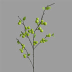 Fausse branche de pommes décoratives, 36 fruits, 105 cm, tissu soie artificielle, décoration intérieure élégante