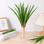 Bouquet de feuilles d'orchidée Cymbidium artificiel de 42 cm, décoration florale pour mariage et intérieur