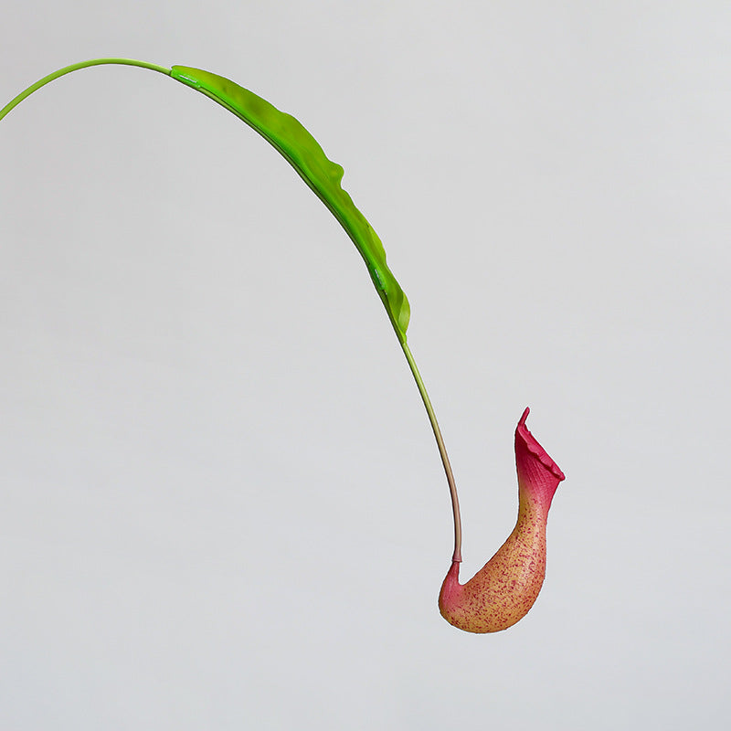 Plante Artificielle Suspendue, Nepenthes, 77 cm, Matériau Plastique, Décoration Intérieure