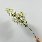 Fleur artificielle en polyester teinté, branche de pommier du Japon (74 cm), décoration intérieure élégante, mariage, maison, café