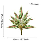 Plante Artificielle Sansevieria, 40 cm, Décoration Intérieure et Extérieure, Style Moderne Nordique