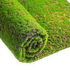 Tapis de mousse artificielle en simili velours, 100 cm x 100 cm, décoration murale ou au sol