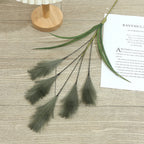 Tige artificielle Pampas 50 cm, décoration élégante pour mariage, maison, extérieur, couleur naturelle