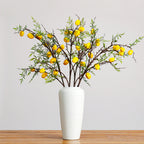 Branche artificielle de carambolier avec fruits, 100 cm, décoration intemporelle pour maison, mariage, commerce