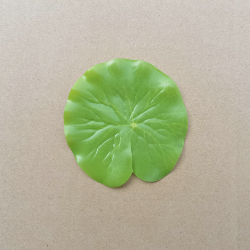 Feuille de lotus artificielle, décoration intérieure et extérieure, 40 cm, plastique, style campagne