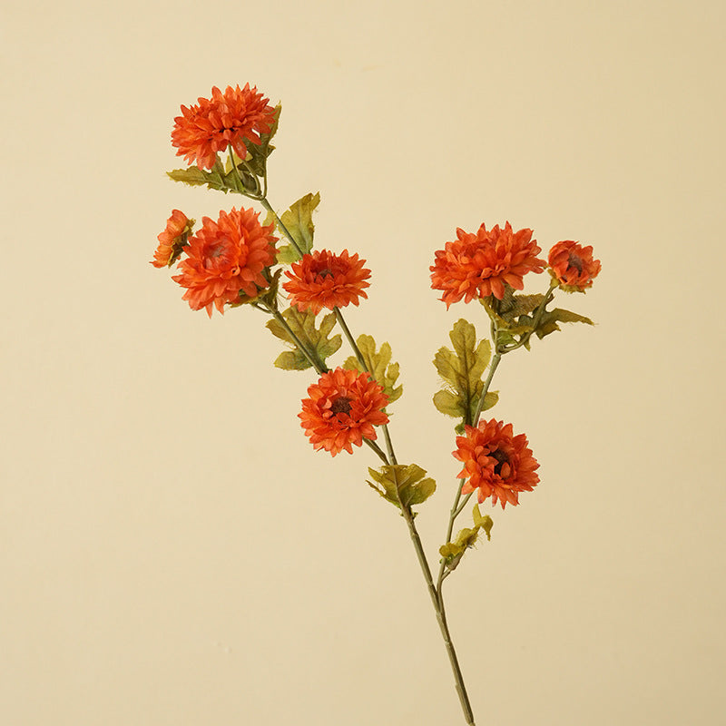 Bouquet de marguerites artificielles en soie, 54 cm, 8 fleurs, décoration intérieure, ambiance élégante et sans entretien