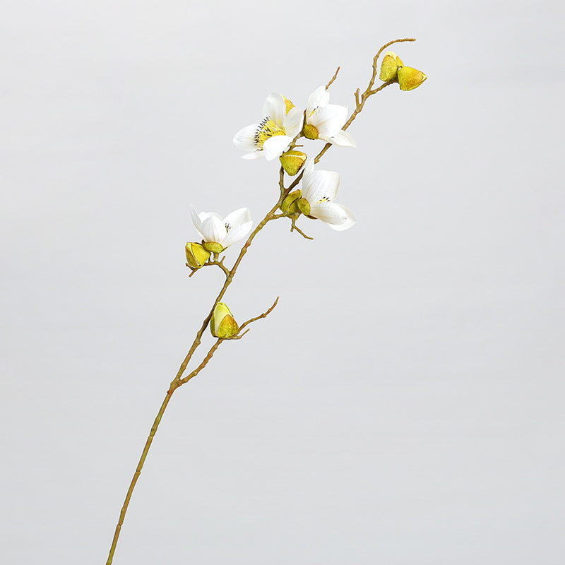 Fleur artificielle de cotonnier, tige unique de 90 cm, 11 têtes, décoration intérieure, style rustique