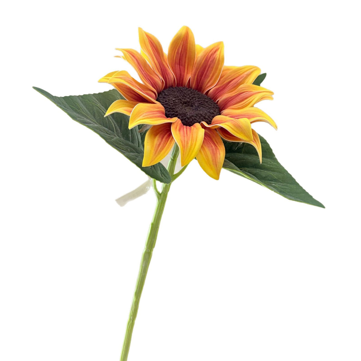 Tige artificielle de tournesol 69 cm, fleur en tissu soyeux, décoration intemporelle pour maison, mariage, commerce